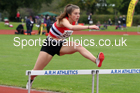 300 metres hurdles, NECAA Open Meeting, Morpeth, Sunday, September 27th. David T. Hewitson/Sports for All Pics